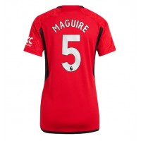 Maglie da calcio Manchester United Harry Maguire #5 Prima Maglia Femminile 2023-24 Manica Corta